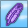 Pavé Purple Feather