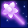 Purple Flower Glow Wand