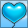 Cyan Heart Balloon