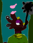Flick catching a golden stag by koopadude100 .png
