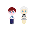 Small Miko and Sheldon pixels.png