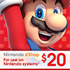 RAFFLE: Nintendo eShop Gift Card
