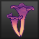 Fuchsia Trombone Spore Foraged Mushroom Fuchsia Trombone Spore Foraged Mushroom
